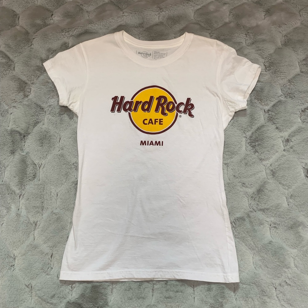 Hard Rock T Shirts Vintage Miami Size XS
